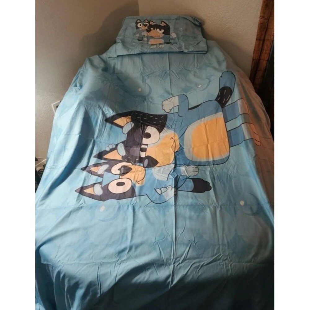 Bluey Duvet Cover and Matching Shams Twin or Full Size
